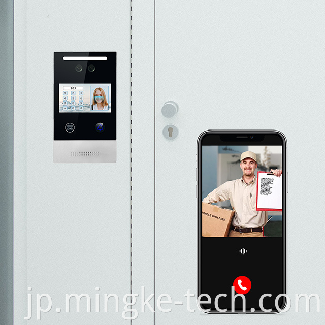 新しいデザインビデオドアフォン電話でロック解除ホームビルディングアパートメントスマートWiFi IPビデオインターコムシステム